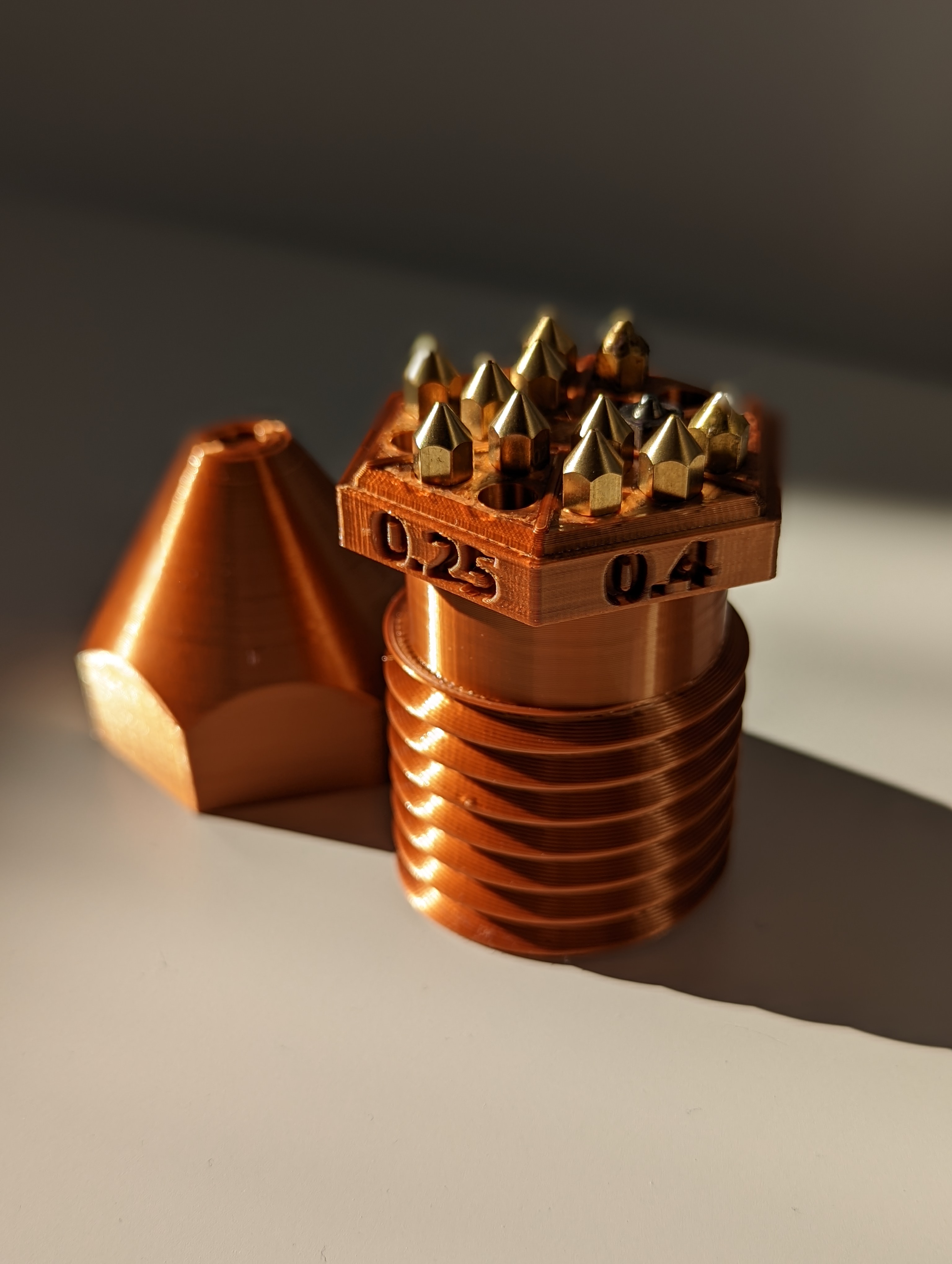 Nozzle holder inside a nozzle!