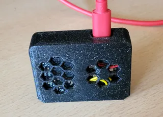 Wemos D1 mini case with Power Jack by Lorenz Nimmervoll