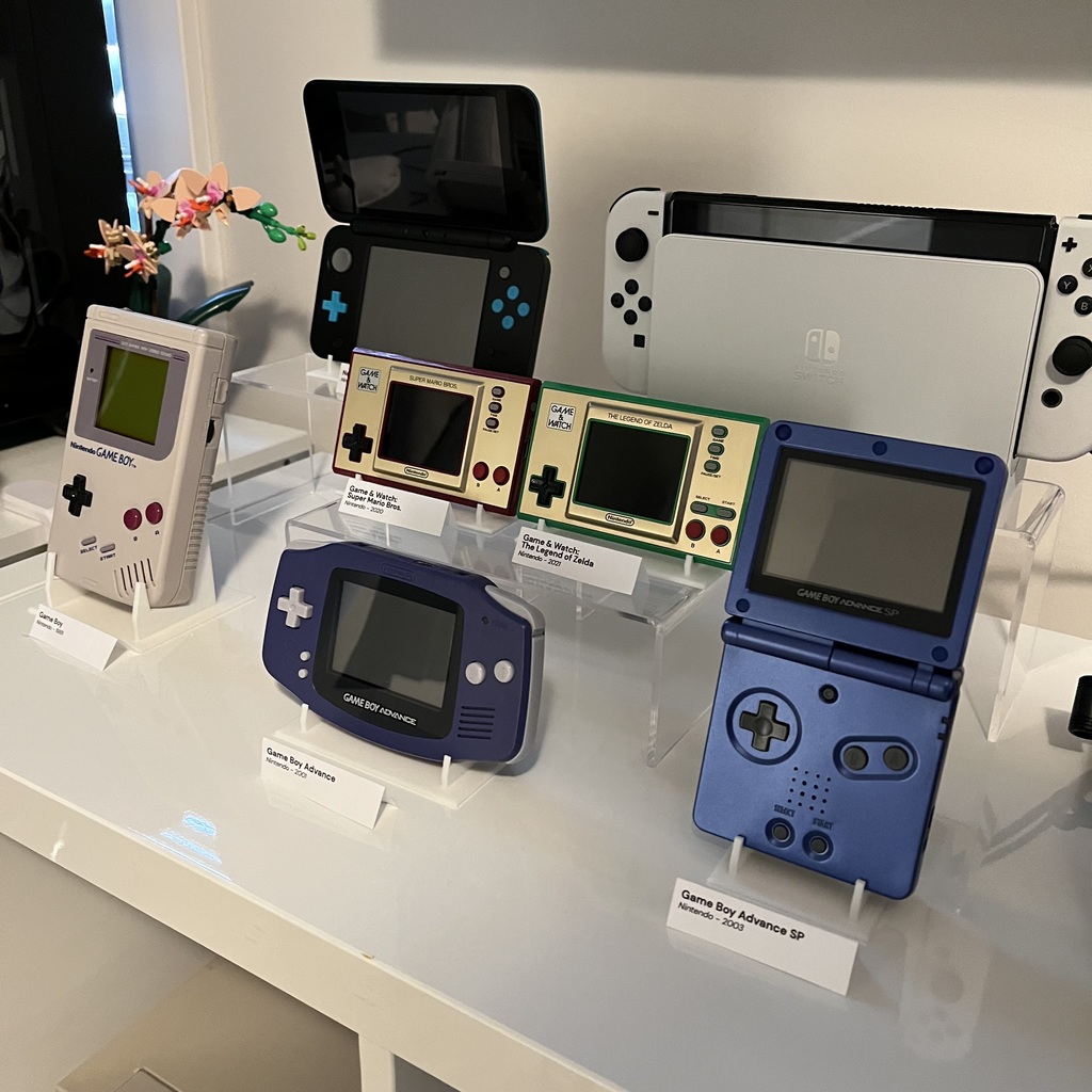 Handheld Game Console Display Stands