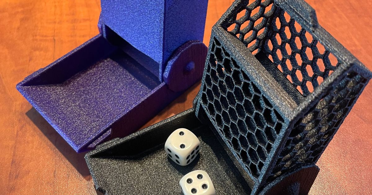 Dice Tower by DaHouzKat Download free STL model