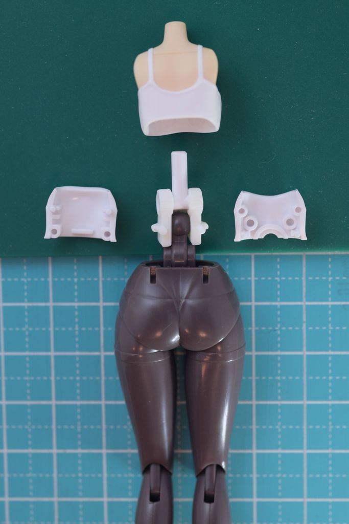 1/10 1:10 scale Torso Adapter for Dress Up body S - Sousai Shojo Teien Action Figure - Emma