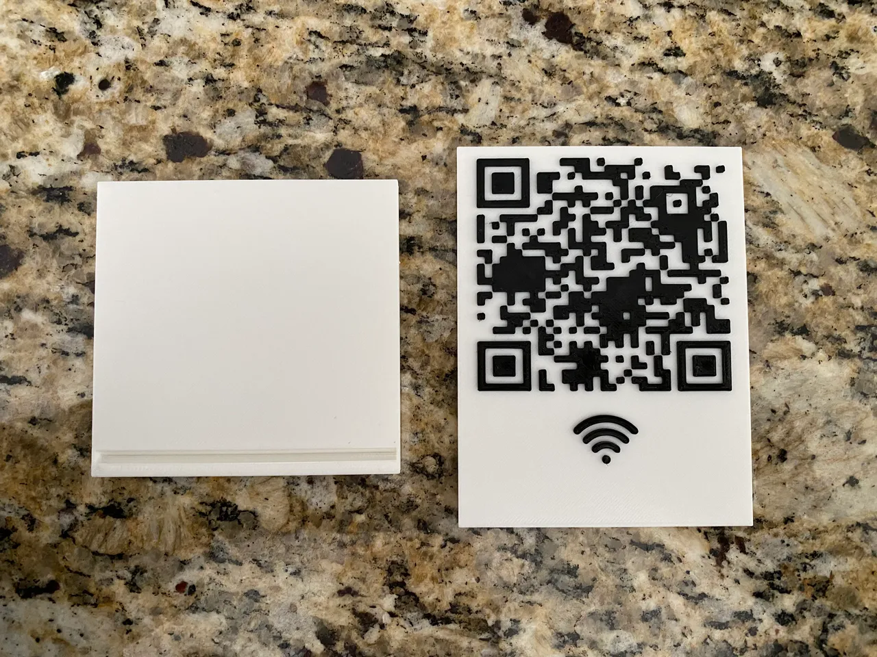 QR-code WIFI password (rickroll) by Boogie