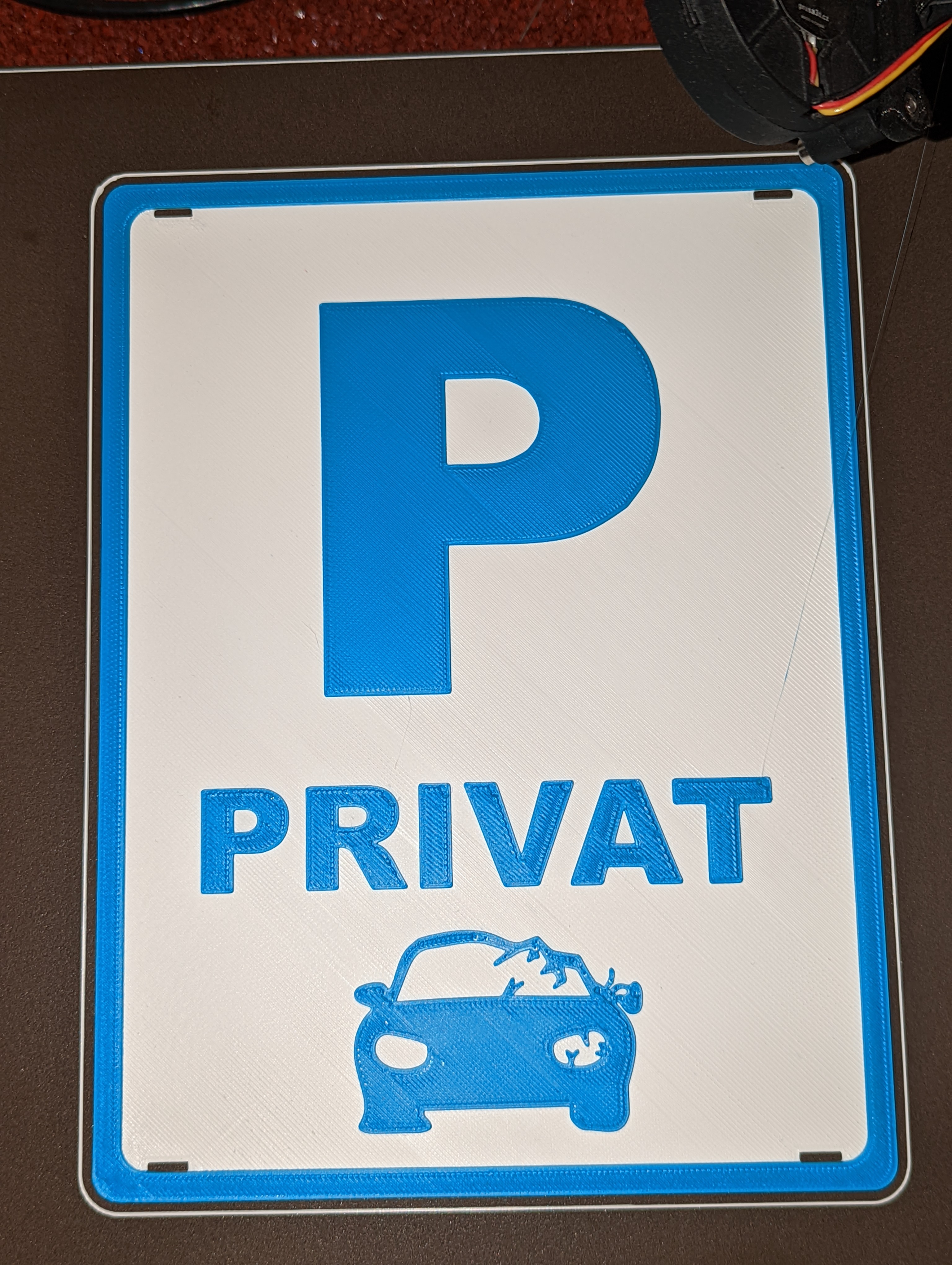 Privat Parkplatz Schild /private parking sign