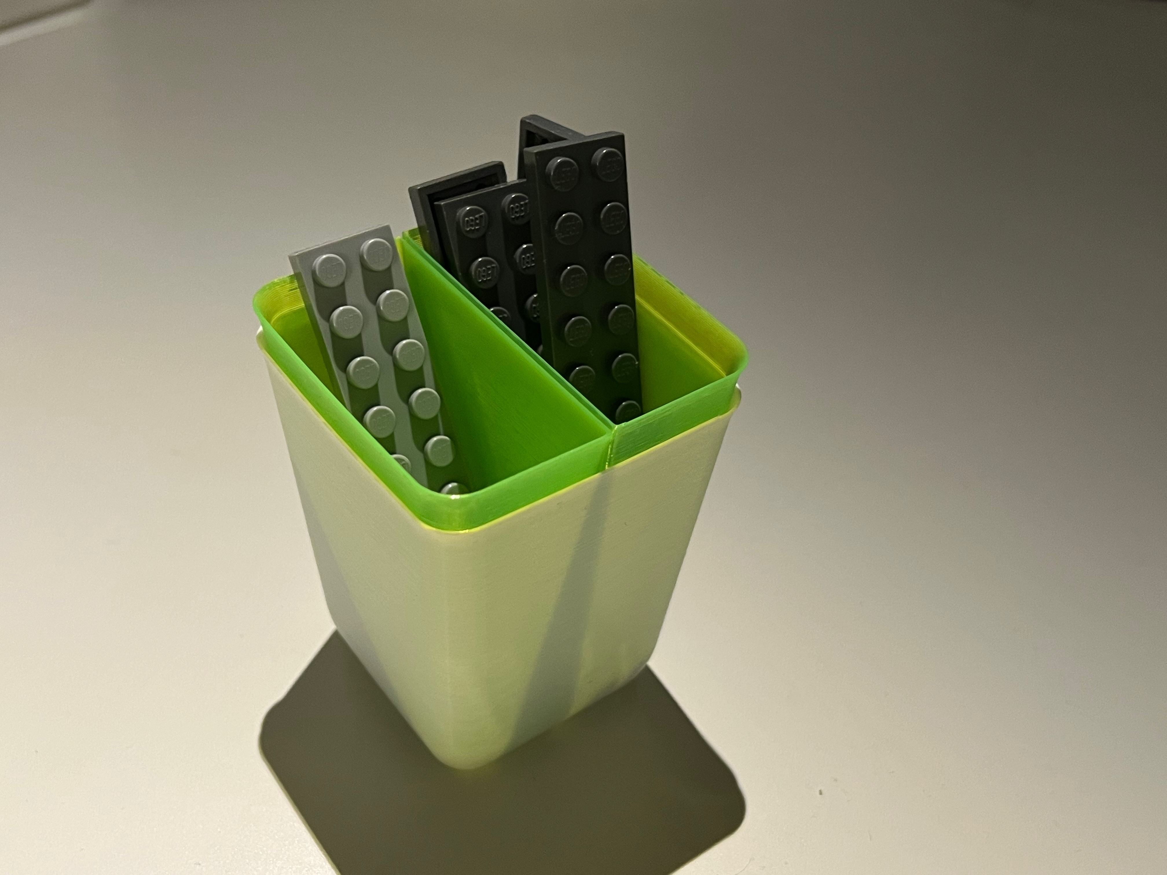 Miniatura 8 do modelo 3D Stackable vase mode cups for sorting and storage
