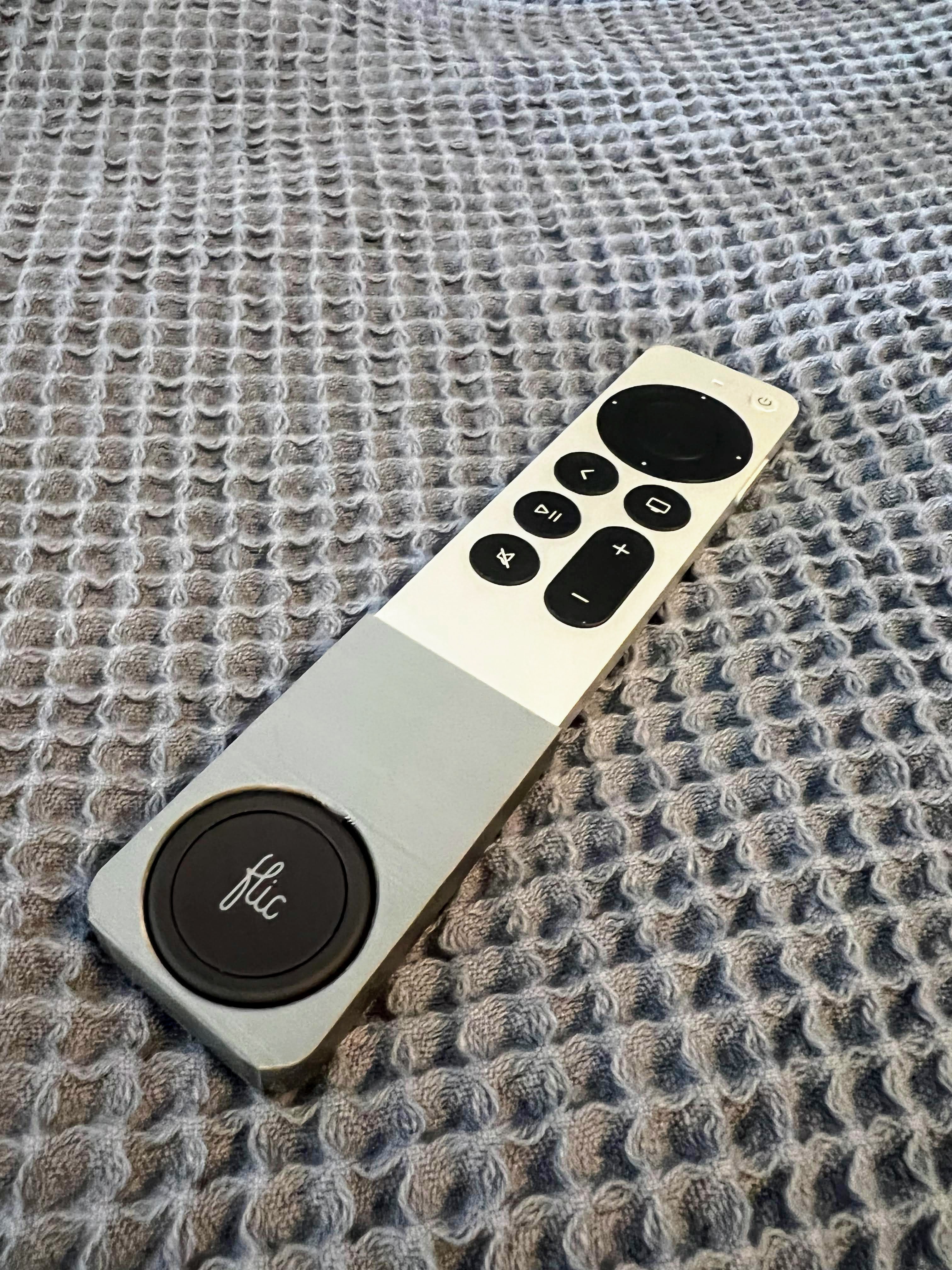Flic Button Holder for Apple TV Remote