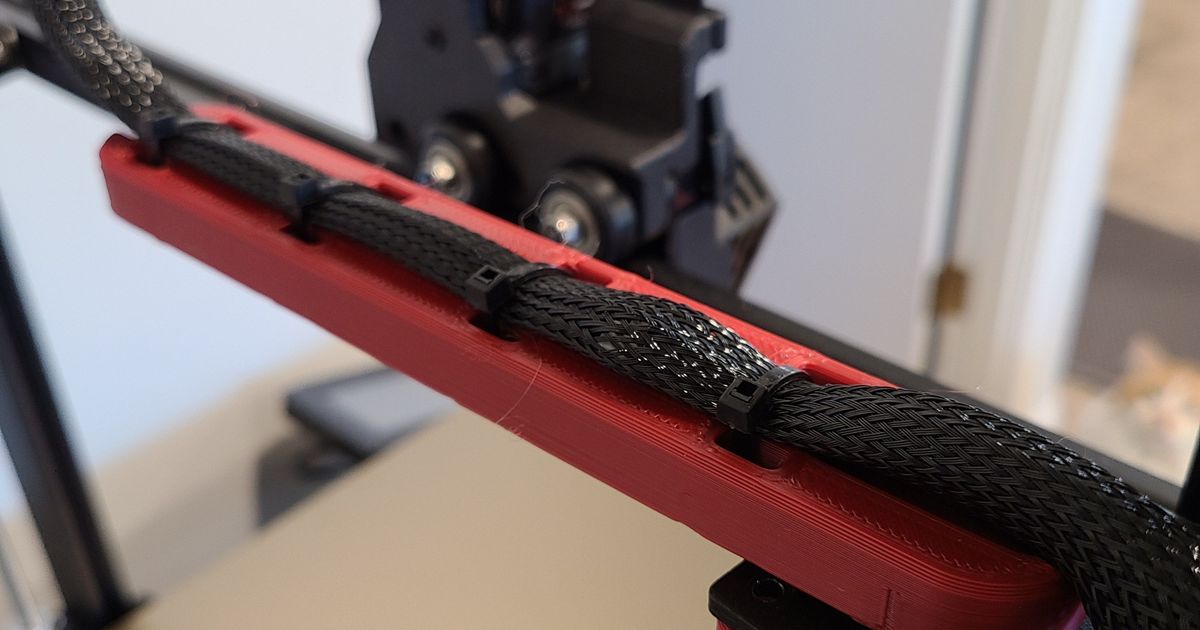 CR6 Max Cable Swing Arm by Ryan Download free STL model