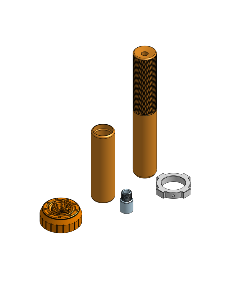 Airsoft Parts Mock silencer/adapter/endcap