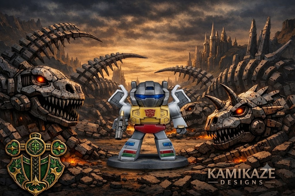Grimlock Inspired Chibi