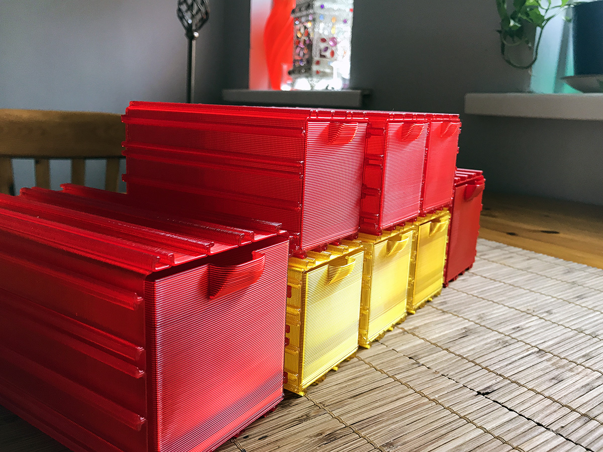 Spiralize/Vase Mode Modular Drawers