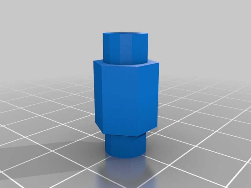 Miniatura 1 do modelo 3D Ghostbusters Proton Pack hexnut bolt