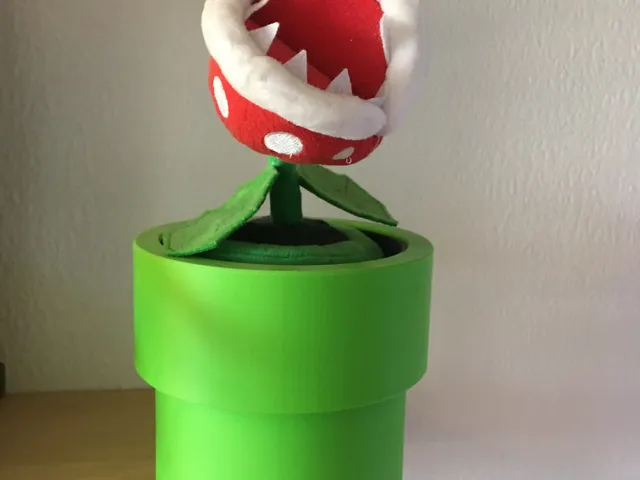 Piranha Pipe Planter