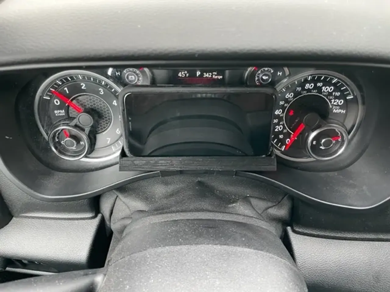Phone Mount for Instrument Cluster Dash Universal Ram Truck and other ...