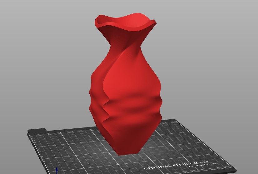 Sculpted vase