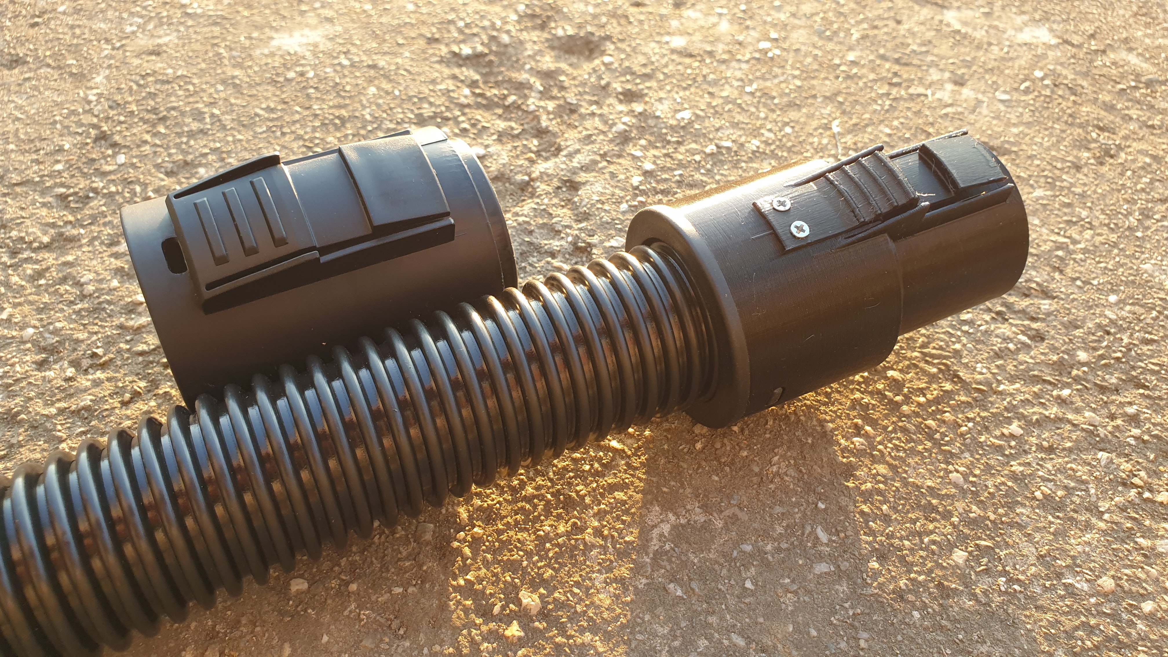 Hose inlet for KÄRCHER AD vacuum cleaner