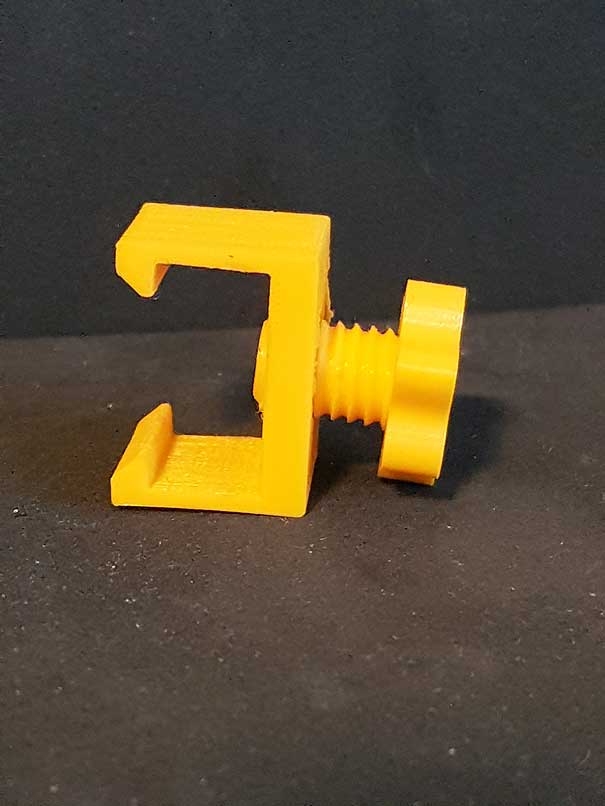 3D printer axis clamp for V-Slot 2020