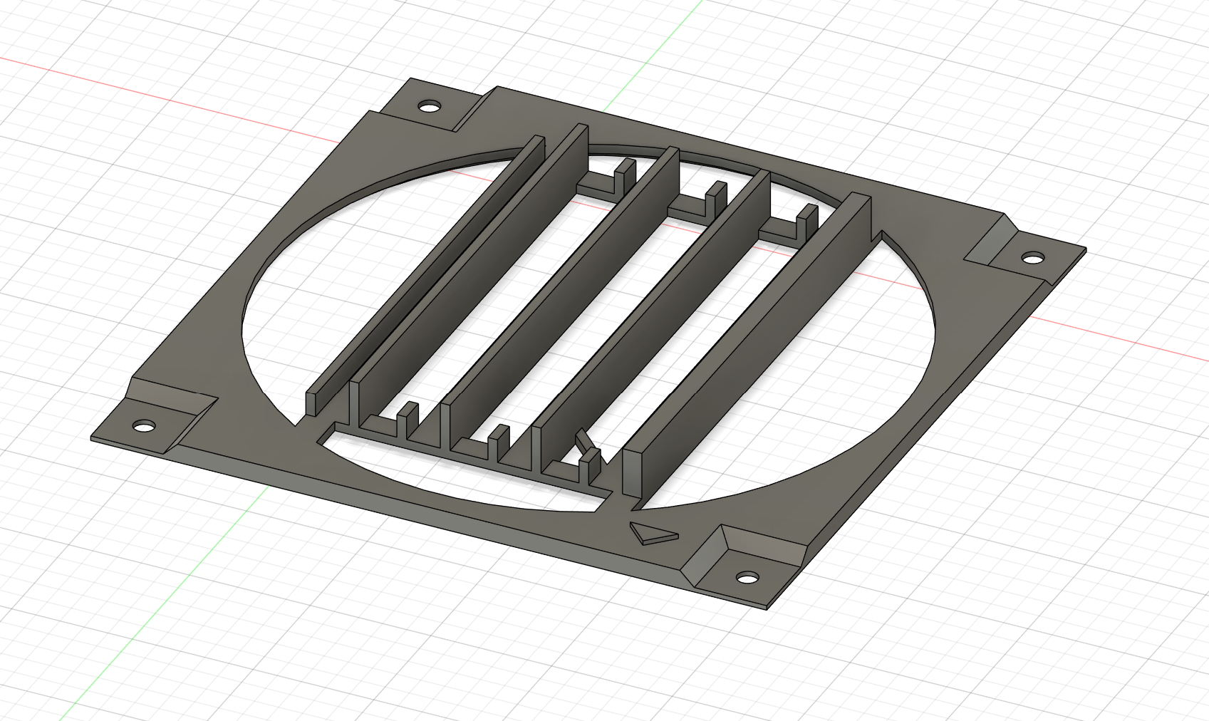 4x 2.5" SSD Fan Mount