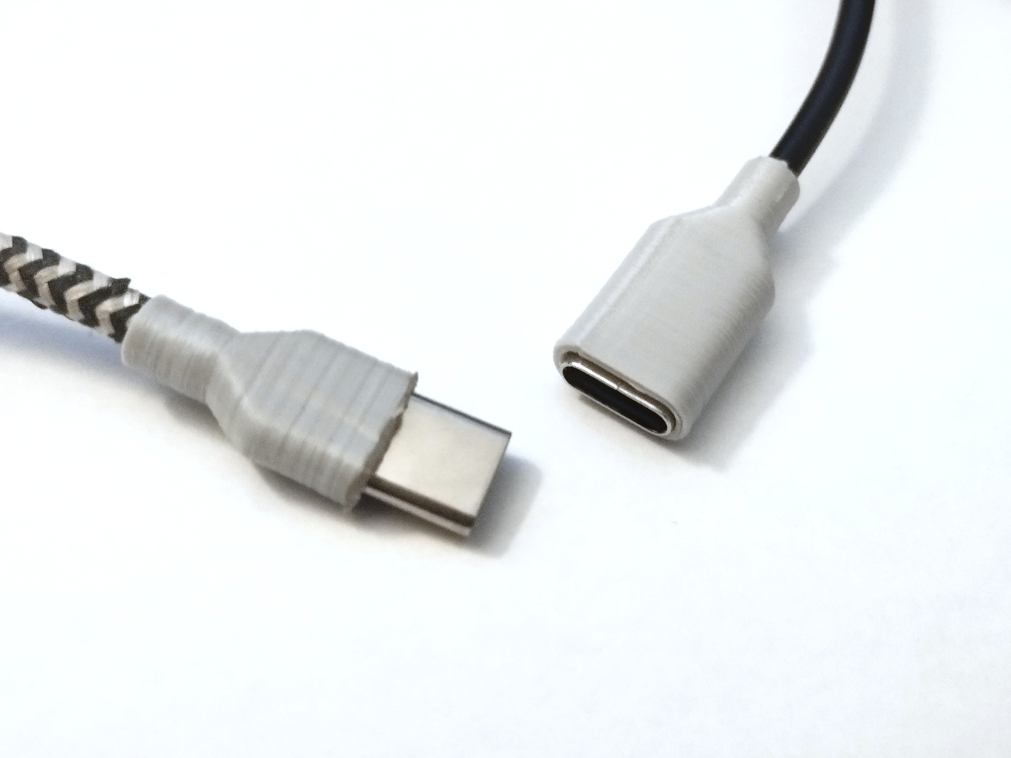 USB-C Male and Female connector covers