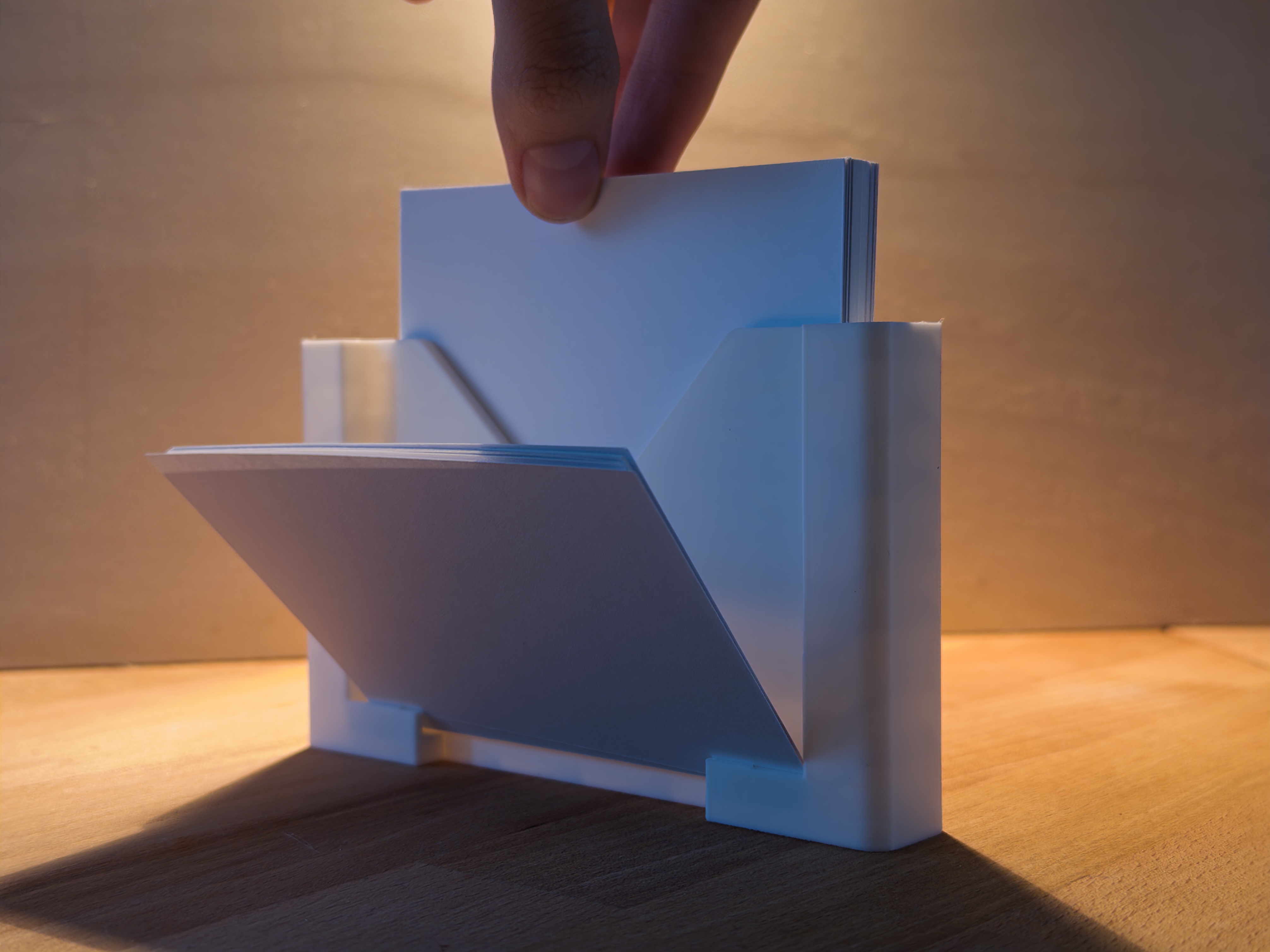 Presentation cards/notes holder