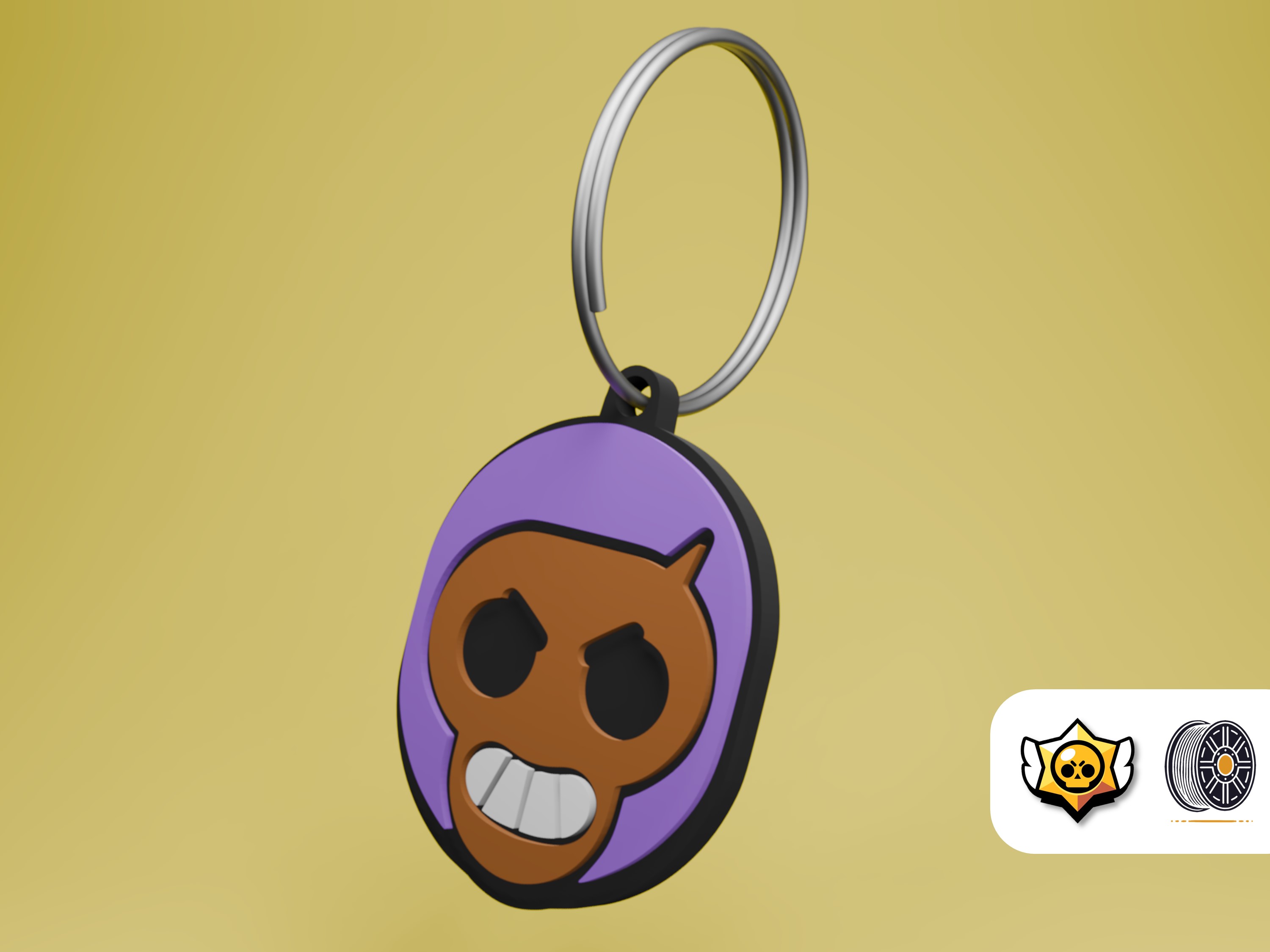 Brock | Brawl Stars Keychain Series