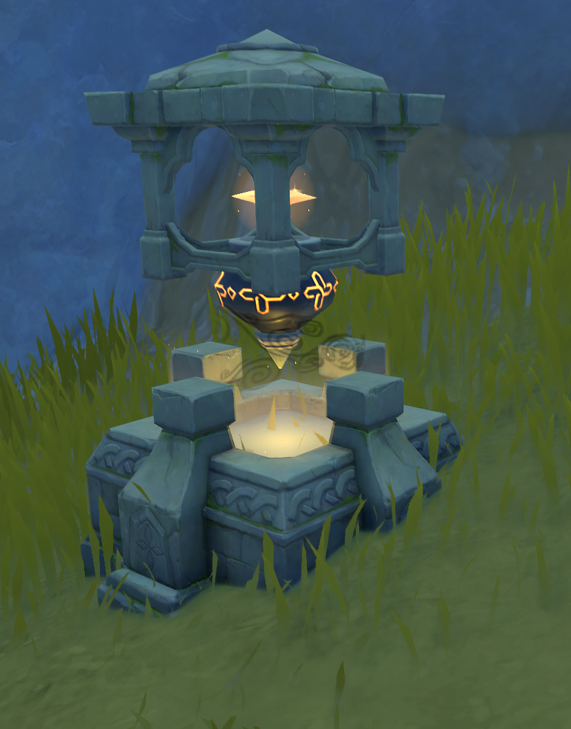 Asian looking lamp 2 (Genshin Impact)