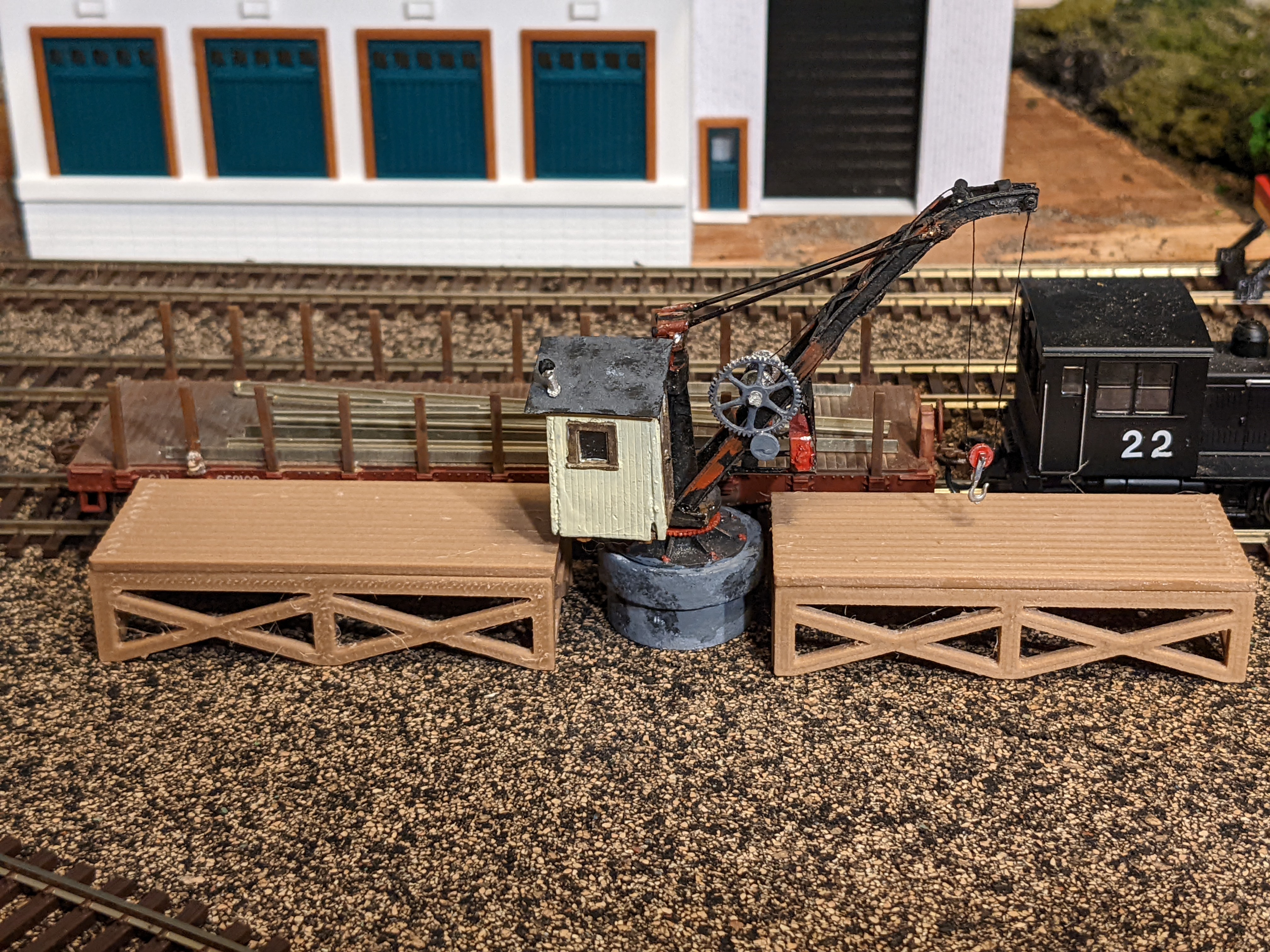 HO Simple Loading Platform