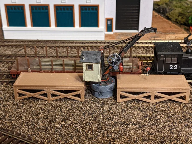 HO Simple Loading Platform
