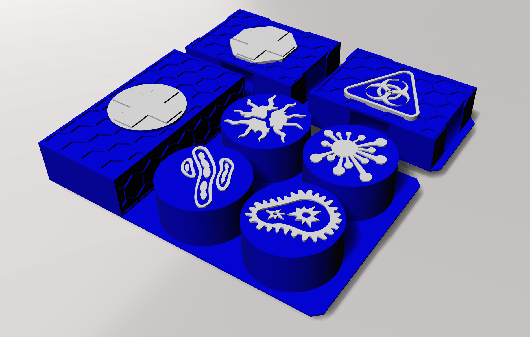 Pandemic Board Game Organizer