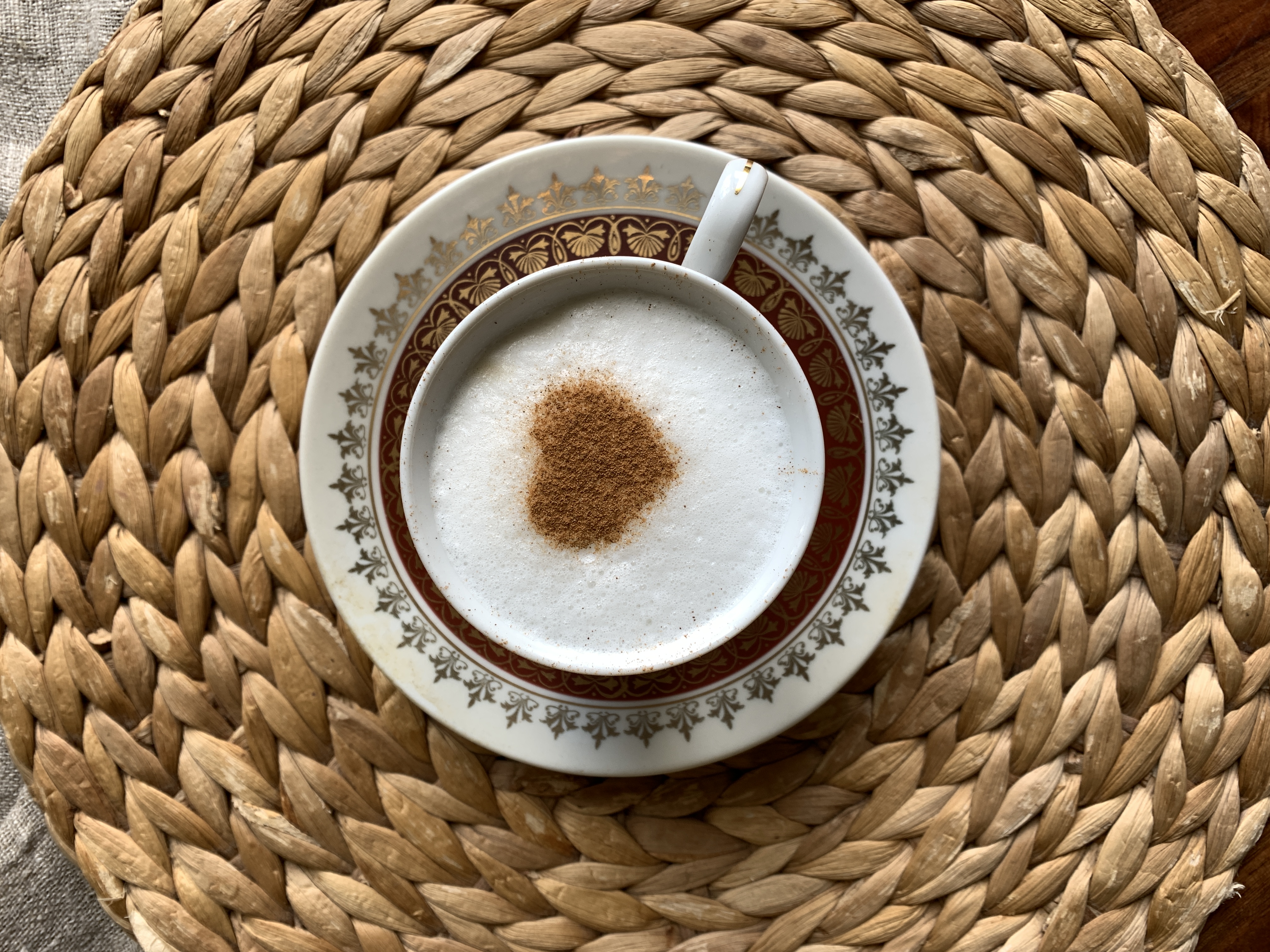 Cappuccino coffee stencils basic set
