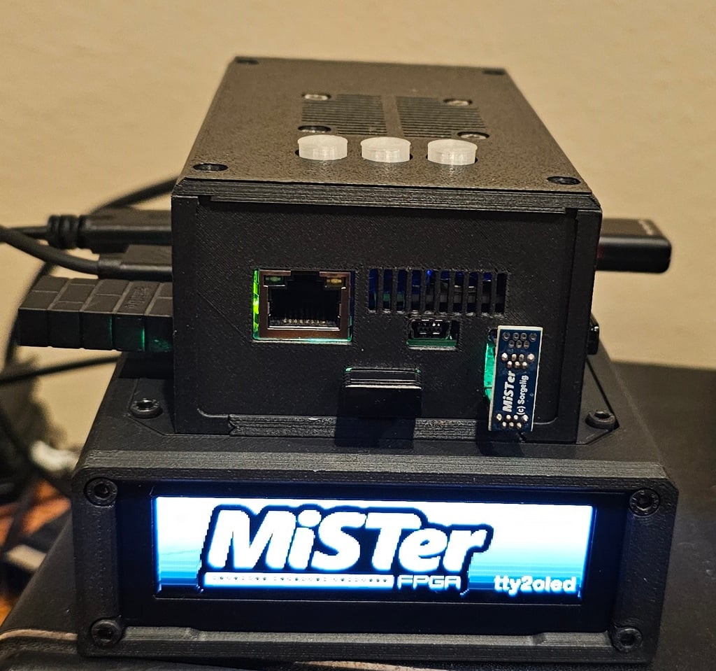 MiSTer FPGA Case  (Kacenray analog kit)