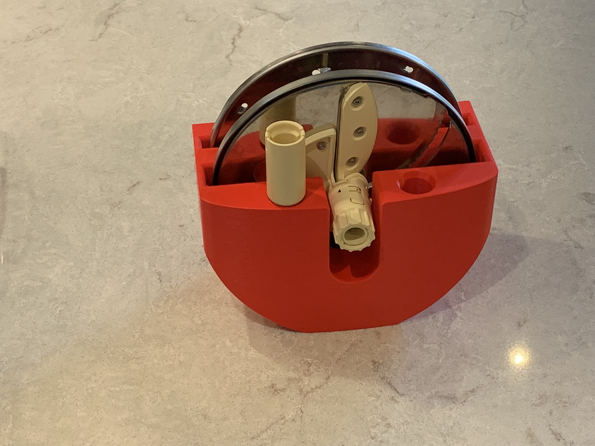 Food processor blade holder (wall mount or table top) for Cuisinart 12