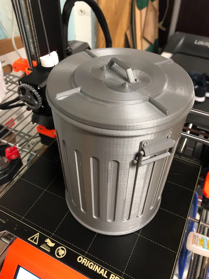Trash Can - Updated by CAR, Download free STL model