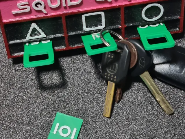 Squid Games key holder