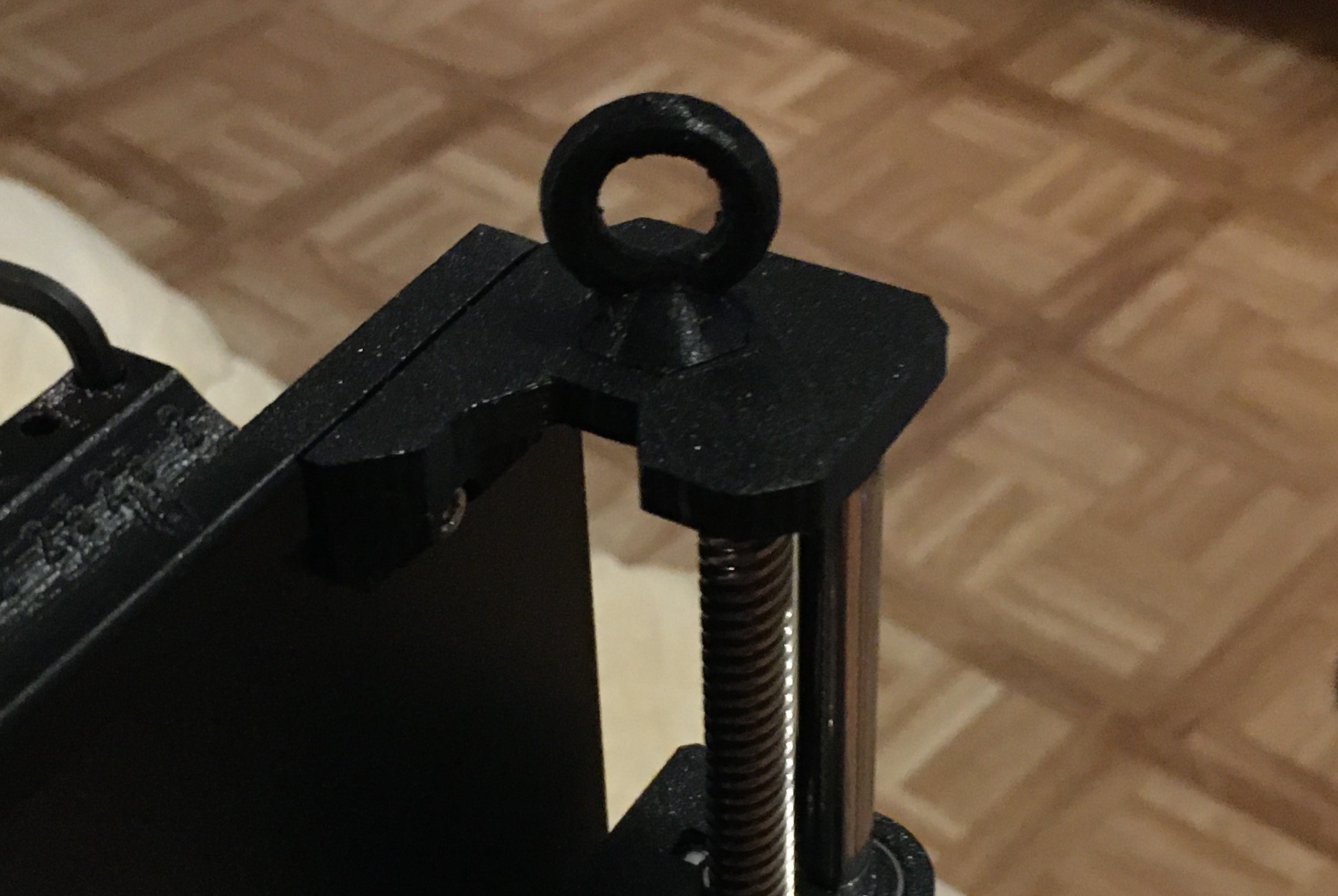 Prusa MK2/MK3 short filament guide hex inset