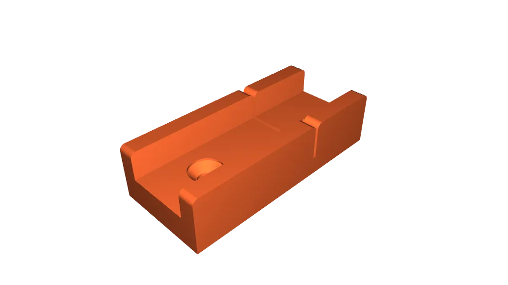 Female Dupont Header Cutting Jig by bitsplusatoms | Download free STL ...