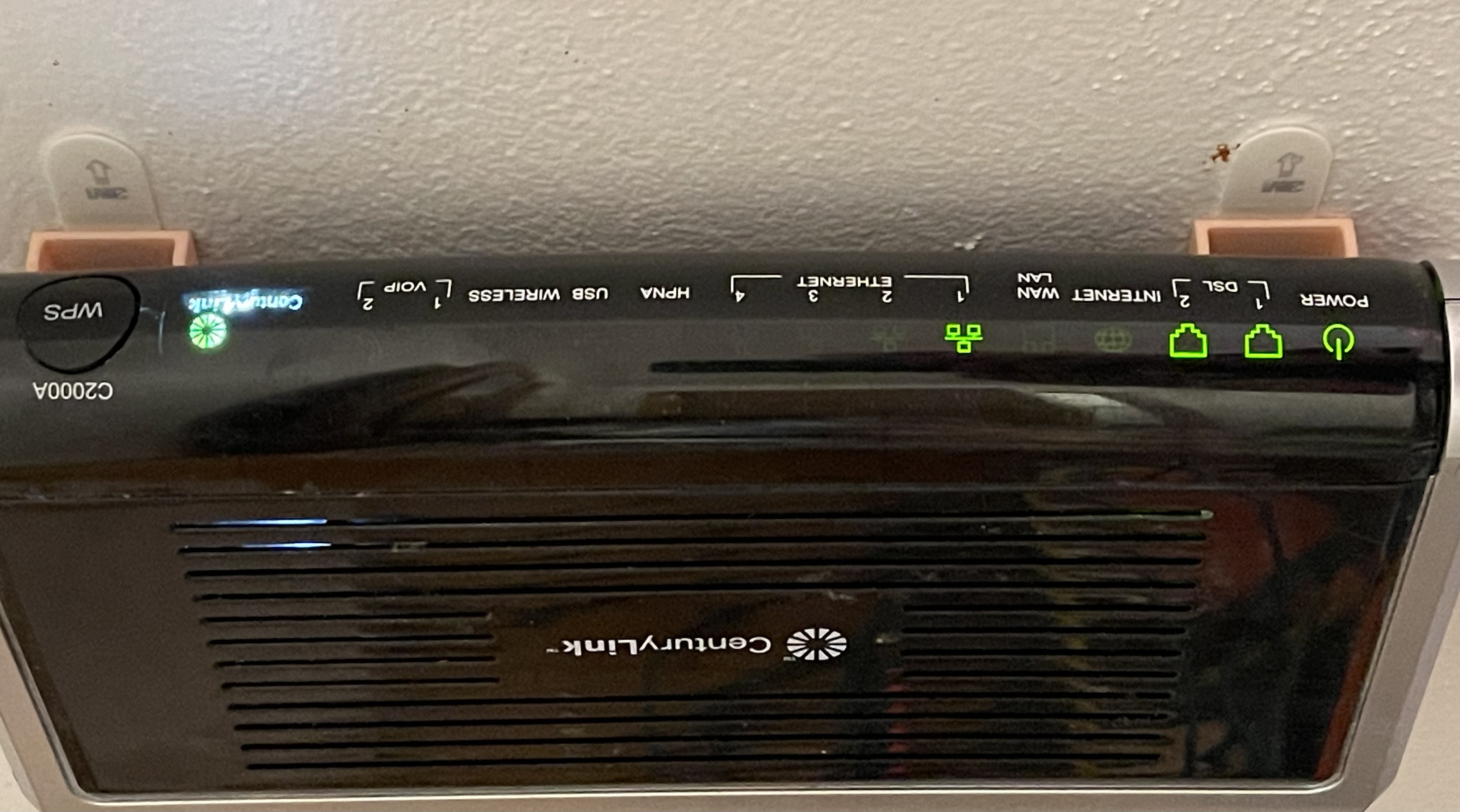 Actiontec DSL modem Mounting Bracket by Krisas Man Download free STL model