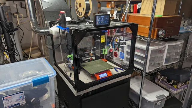2020 Extrusion Half-Rack Cart Enclosure