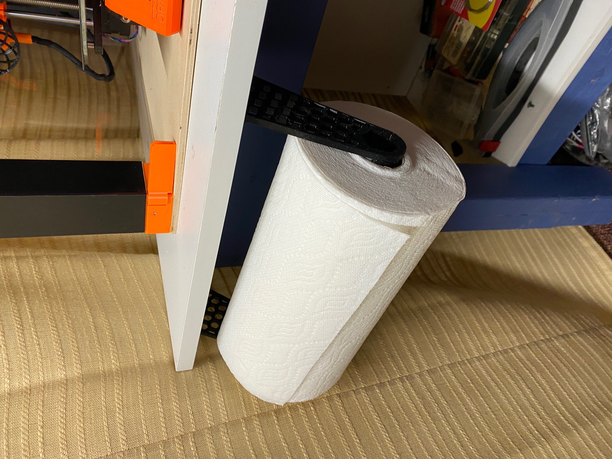 remixed hex-paper-towel-holder