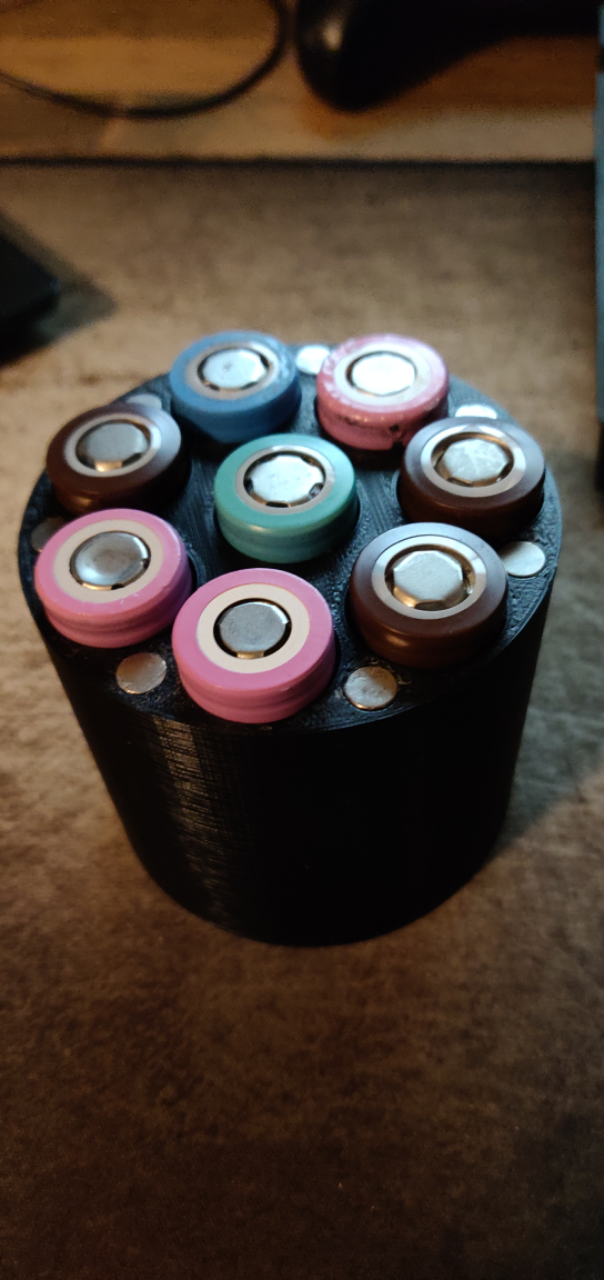 18650 x 8 battery case