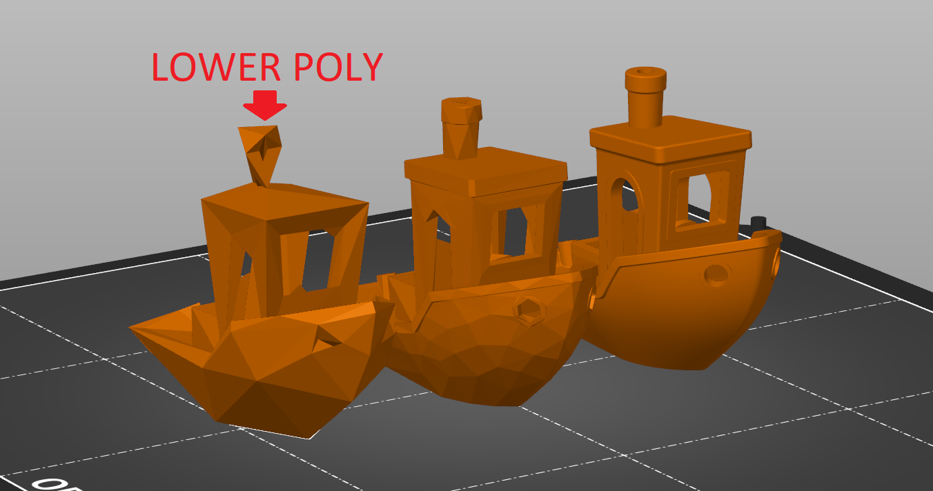 Lower poly benchy