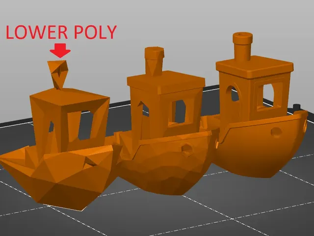 Lower poly benchy