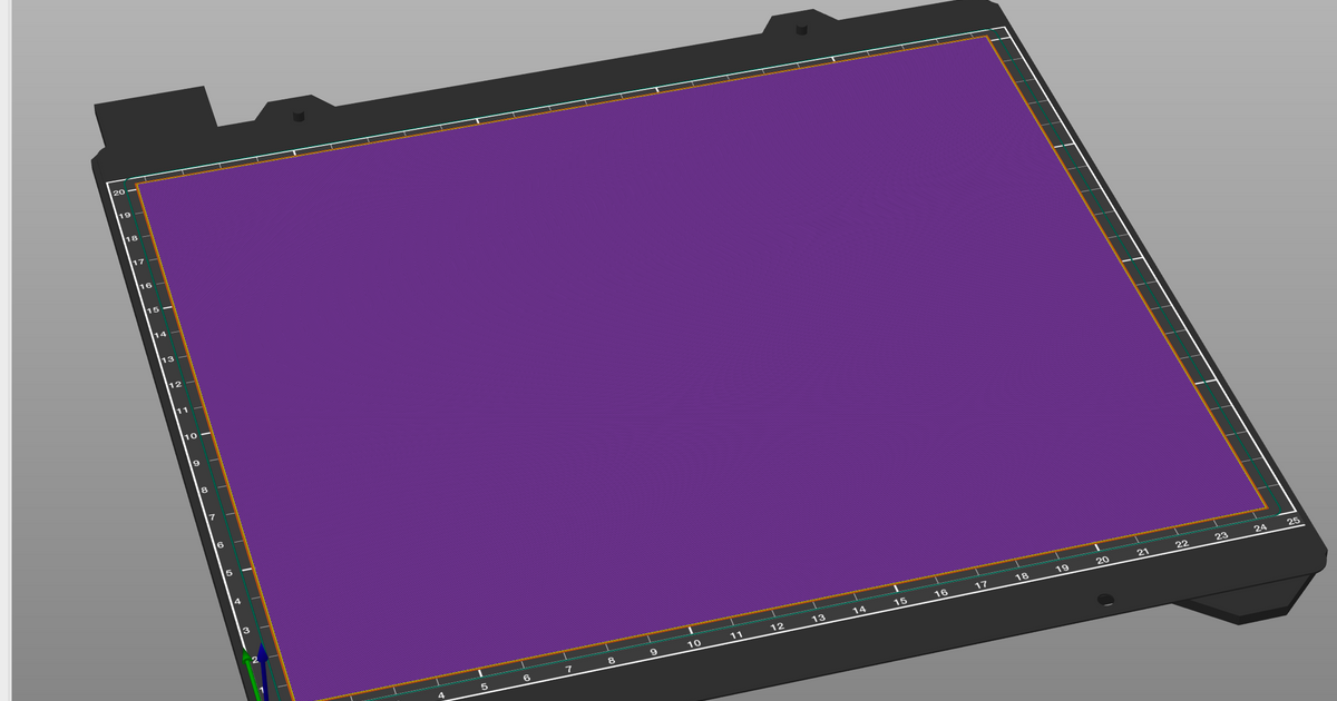 First layer calibration for Original Prusa i3 Mk3 by JacobH4H3, Download  free STL model