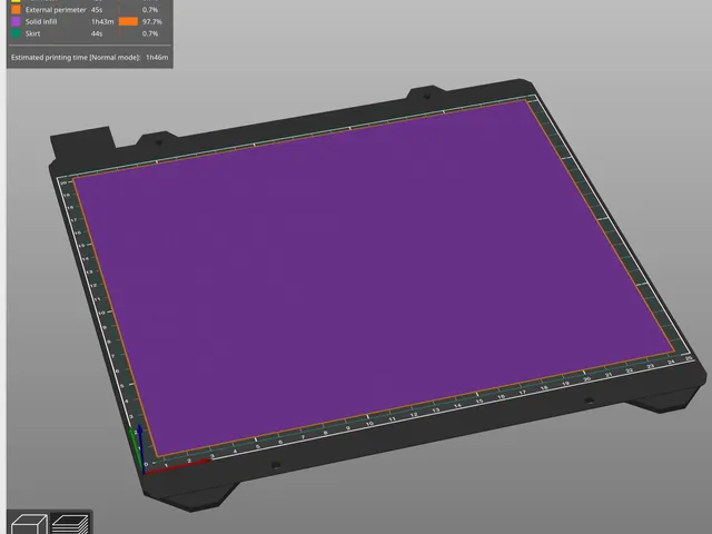 First layer calibration for Original Prusa i3 Mk3