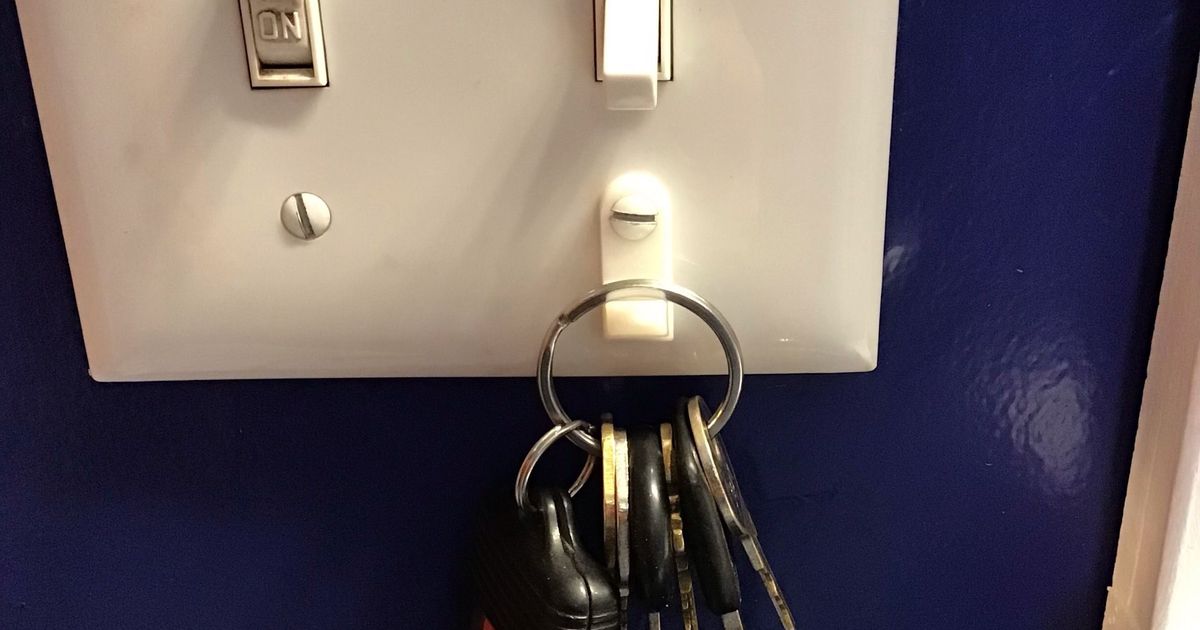 light switch hook by override2231 Download free STL model