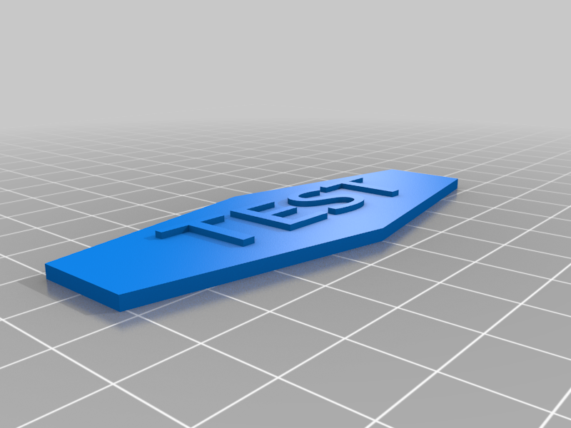 Test Hexagon 2mm tall