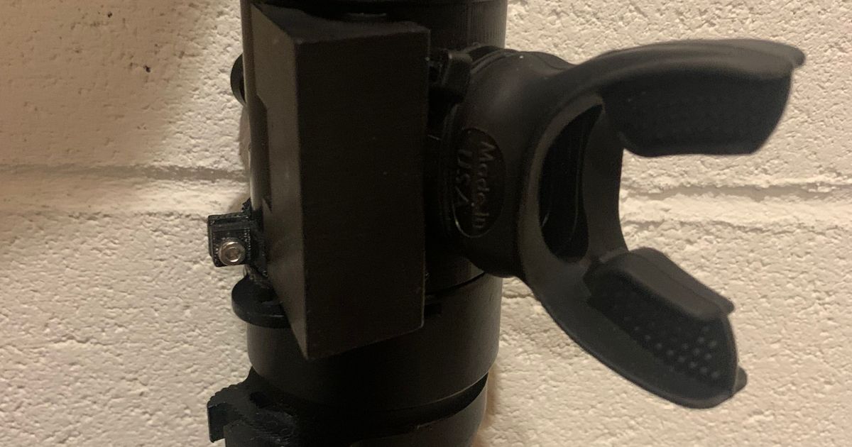 Kiss Rebreather DSV Chin Rest by Sidney Download free STL model