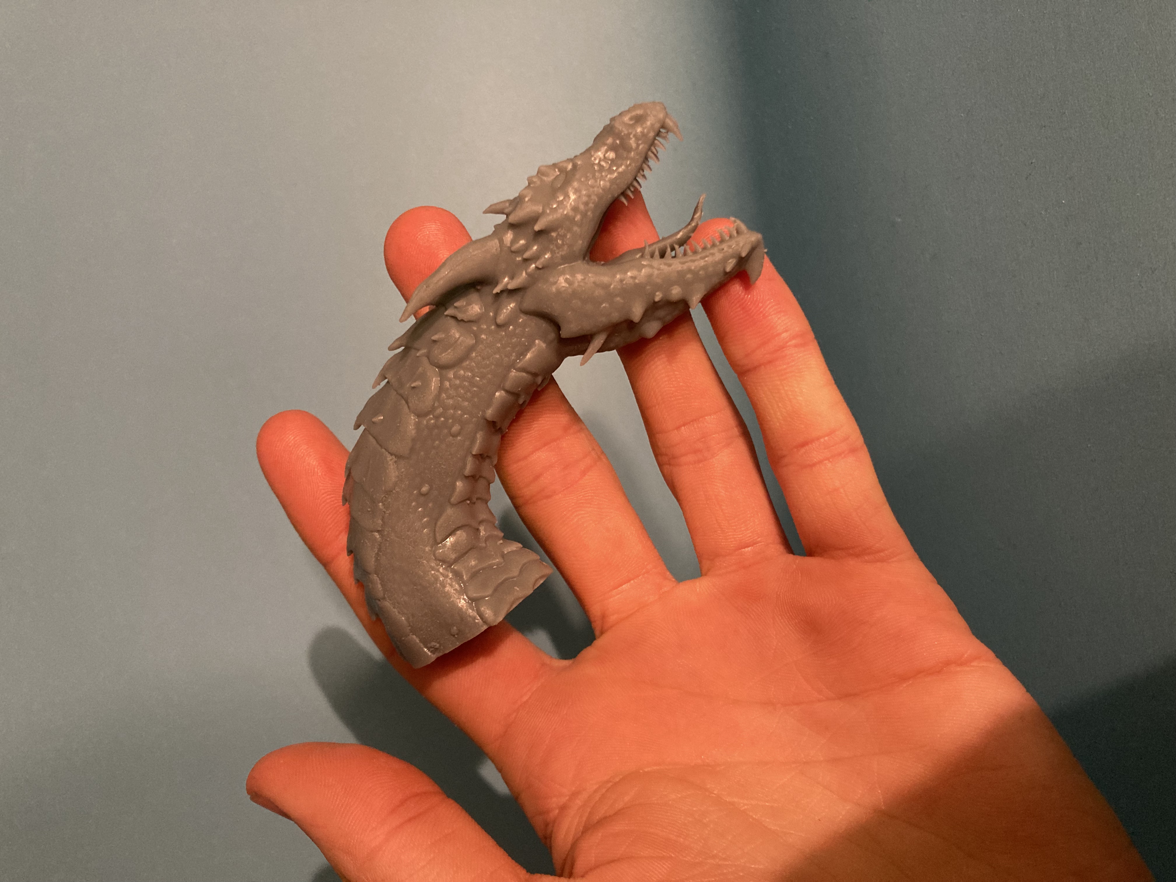 Miniatura 3 do modelo 3D Dragon Head