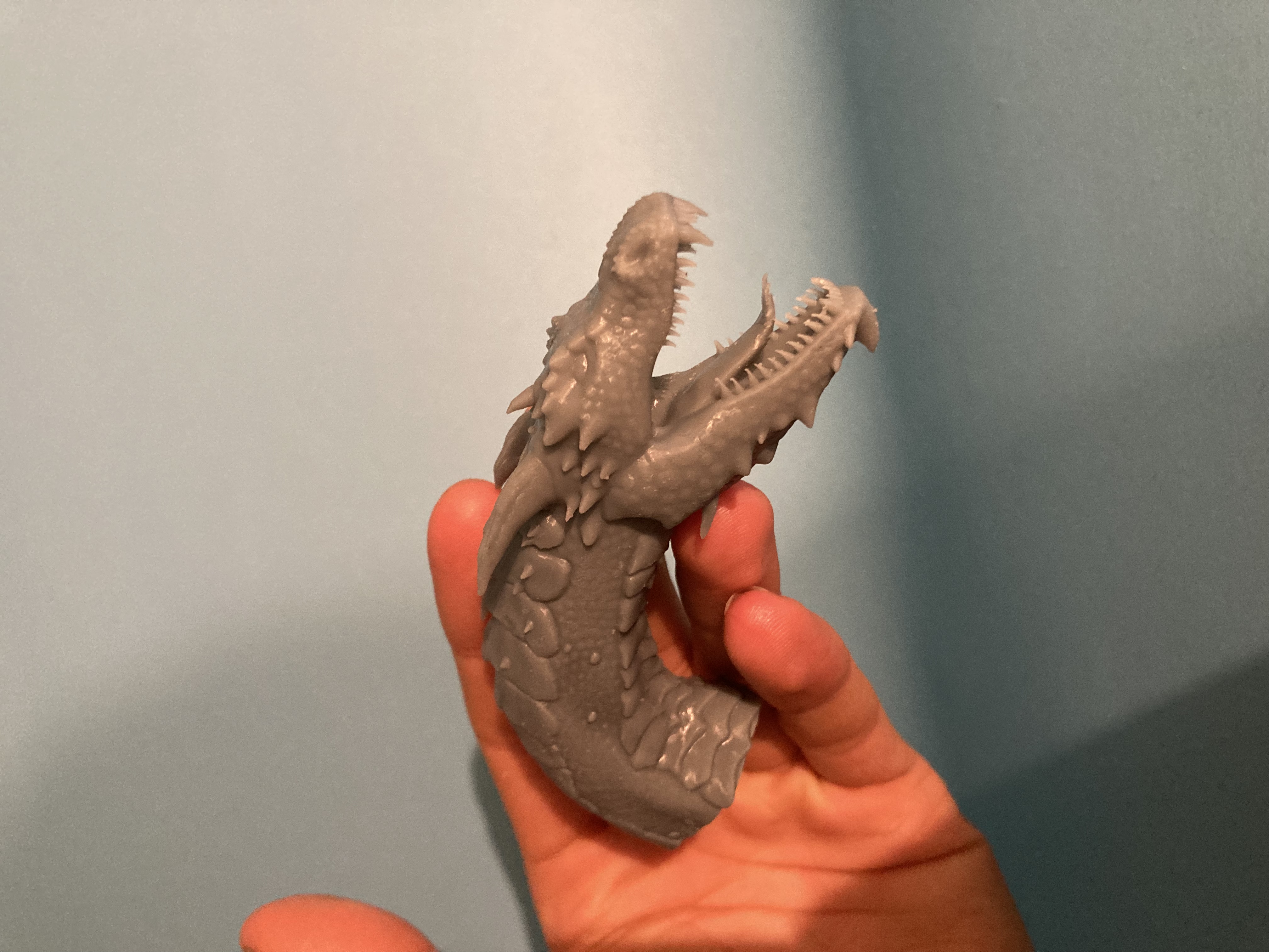 Miniatura 6 do modelo 3D Dragon Head