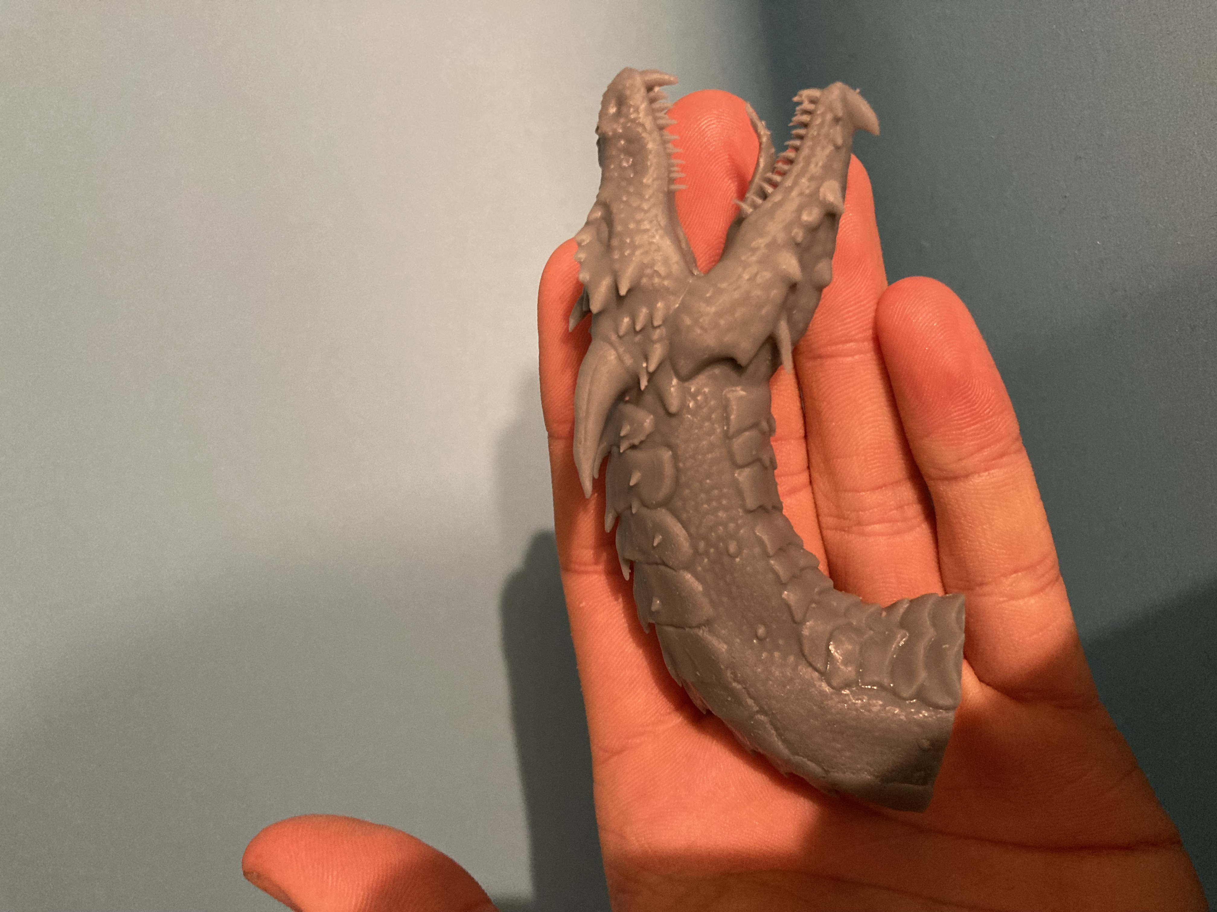 Miniatura 5 do modelo 3D Dragon Head