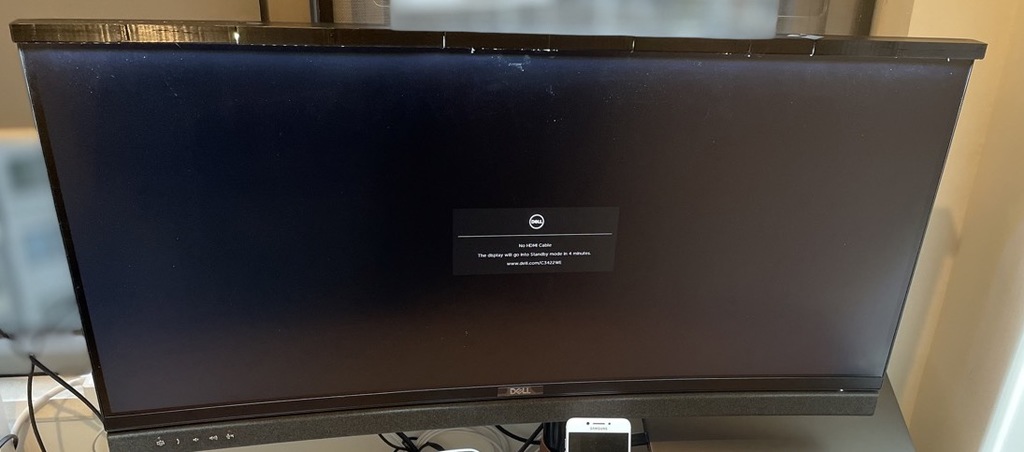 DELL C3422WE Monitor LED light