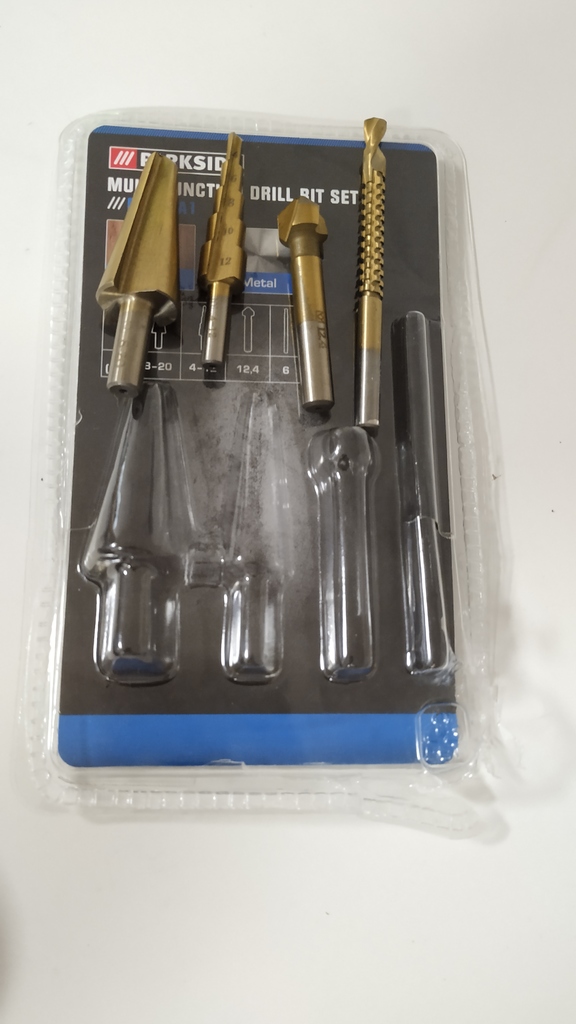Parkside multi-function drill bit stand